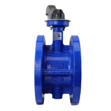 Bundor dn50 pn16 dutile iron handwheel falnged butterfly valve